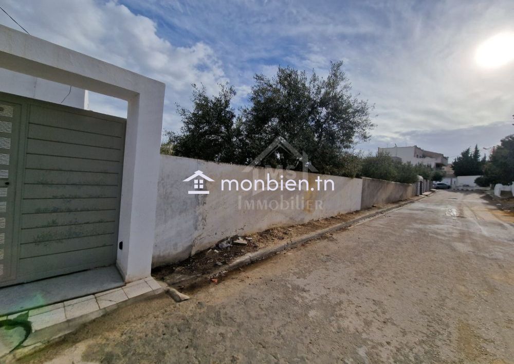 Terrain clôturé de 656 m² à Hammamet Nord à vendre 51355351