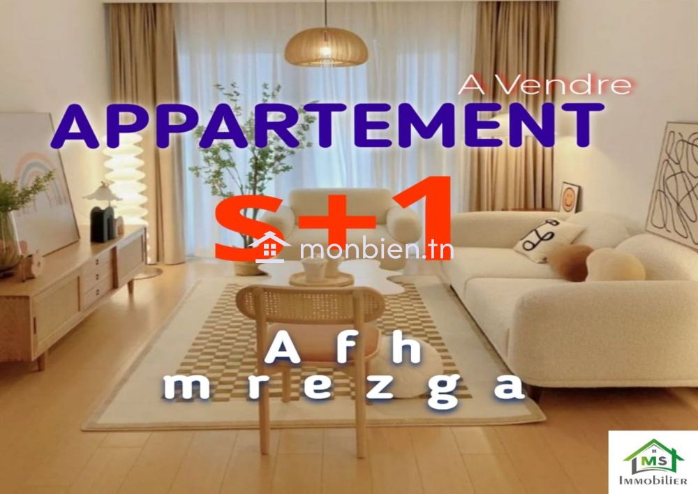 Appartement S+1 Direct Promoteur à vendre à AFH Mrezga 51355351