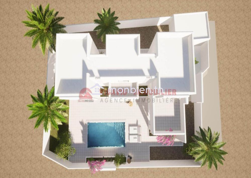 CONSTRUCTION CLÉ EN MAIN - VILLA AVEC PISCINE ZU DJERBA - RÉF P691