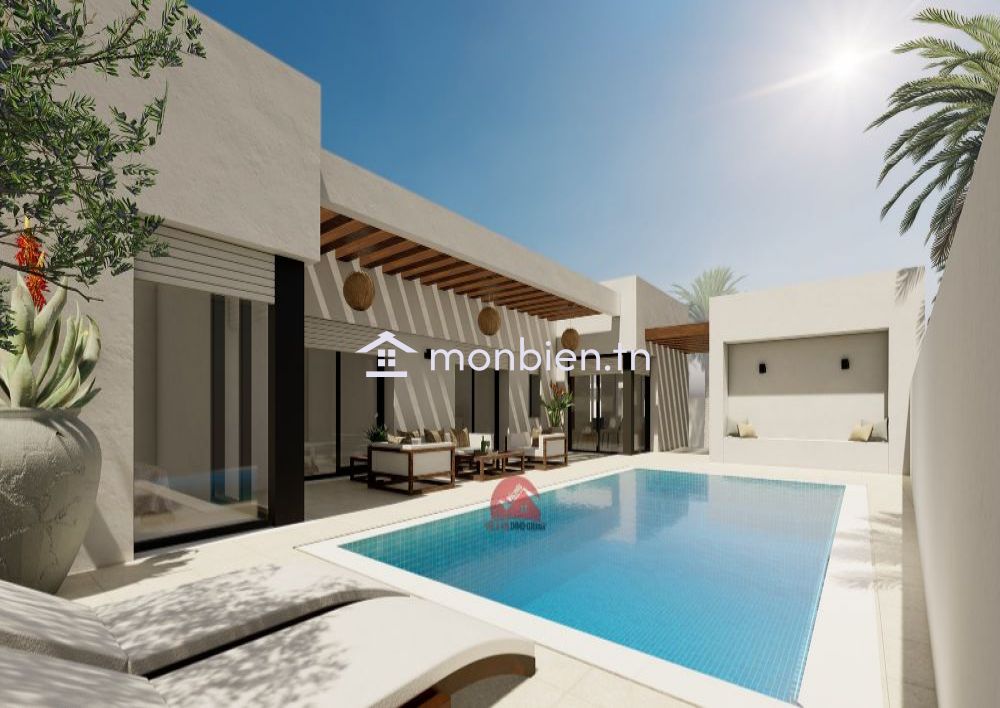 VILLA EN U ET PISCINE PRIVÉE À HOUMT SOUK DJERBA