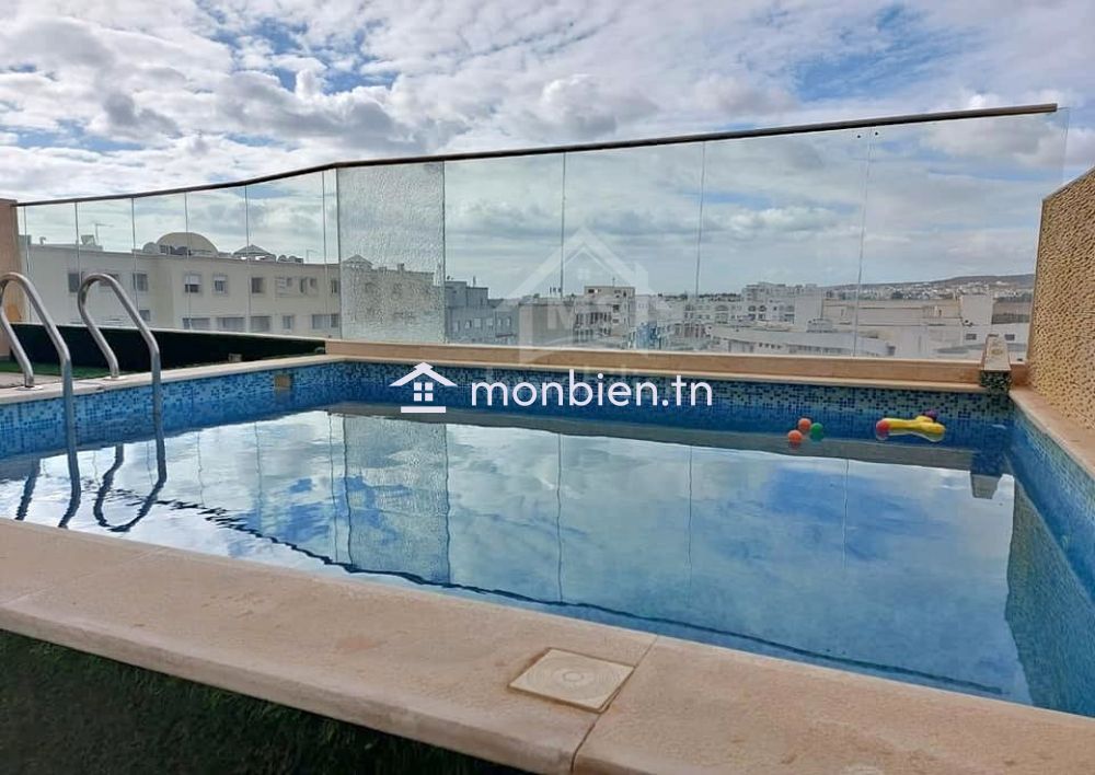 Duplex S+3 avec piscine à vendre à AFH Mrezga 51355351