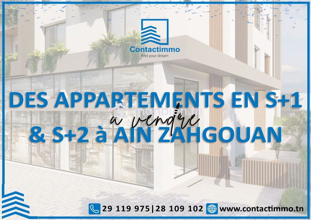 Des Appartements en s+2 à vendre