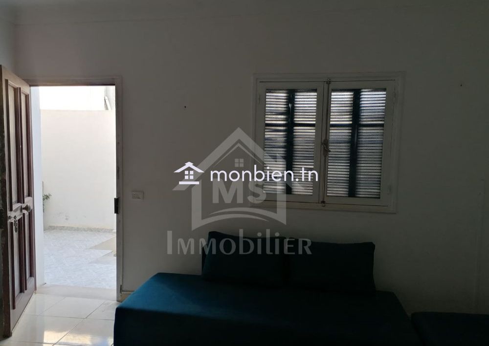 Un appartement RDC S+1 avec jardin à Hammamet à vendre 51355351