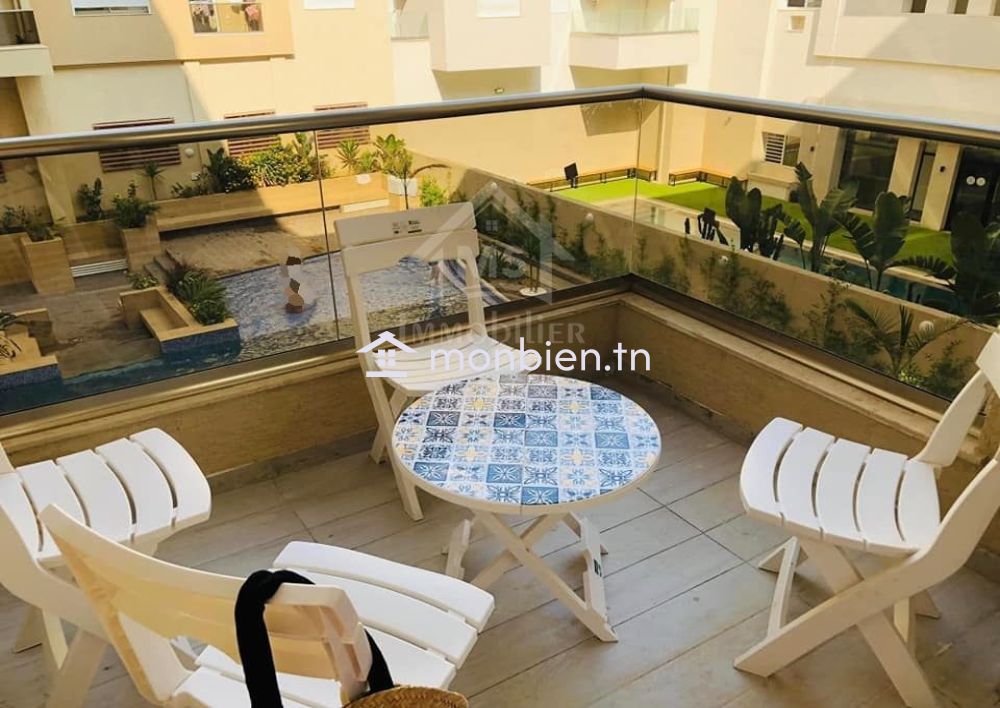 Location estivale: Appartement S+1 à Mrezga à louer 51355351