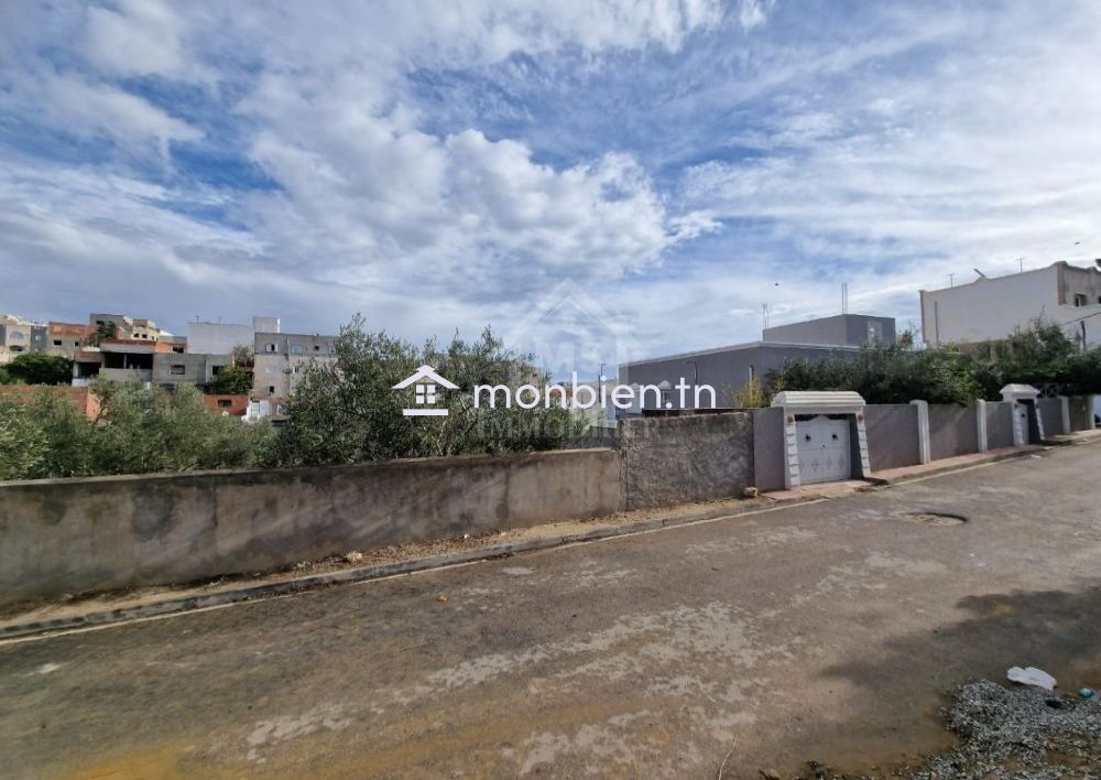 Terrain clôturé de 658 m² à Hammamet Nord à vendre 51355351