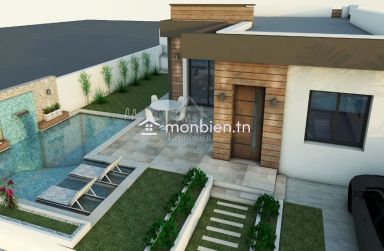 Villa sur plan avec piscine à vendre à Hammamet Sud 51355351