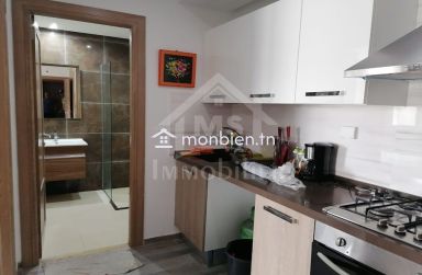 Location estivale: Appartement S+1 avec piscine à AFH Mrezga à louer 51355351