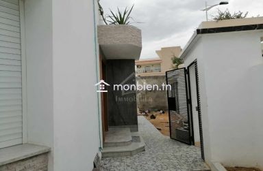 Villa S+2 toute neuve avec jardin à vendre à AFH Mrezga 51355351