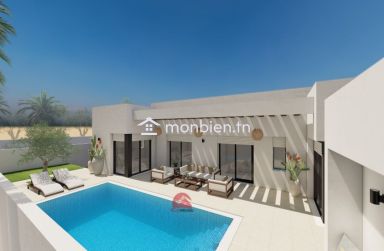 VILLA EN U ET PISCINE PRIVÉE À HOUMT SOUK DJERBA