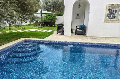 Location estivale: Villa S+3 avec piscine à louer à Hammamet 51355351