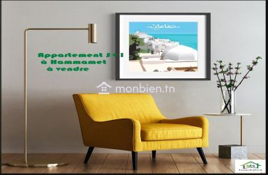 Un appartement RDC S+1 avec jardin à Hammamet à vendre 51355351