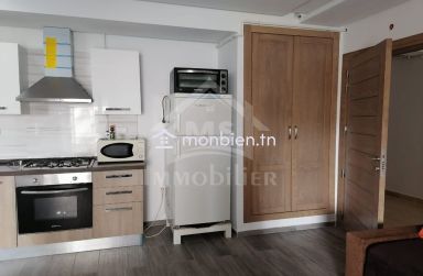 Location estivale: Appartement S+1 avec piscine à AFH Mrezga à louer 51355351