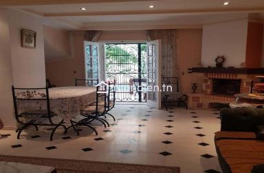 Location estivale: Villa S+4 avec piscine à louer à Hammamet 51355351