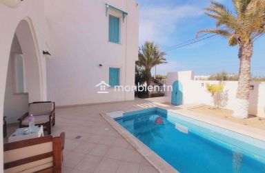 Vente villa avec piscine - titrée à Djerba Midoun ZU