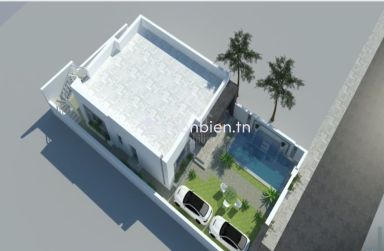 Villa avec piscine et garage encours de construction à vendre 51355351