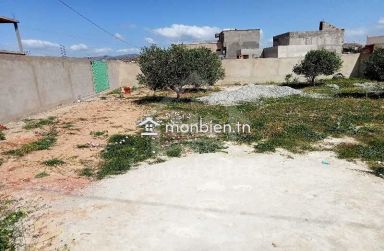 Terrain clôturé de 687 m² à vendre à 125 MD à Hammamet Sud 51355351