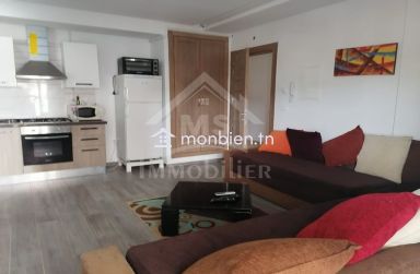 Location estivale: Appartement S+1 avec piscine à AFH Mrezga 51355351