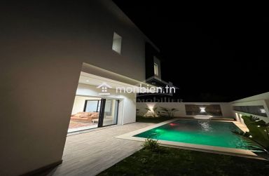 Une villa toute neuve avec piscine à Hammamet Sud à vendre 51355351