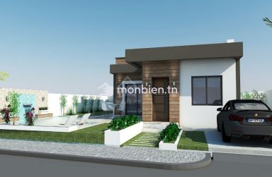 Villa sur plan avec piscine à vendre à Hammamet Sud 51355351