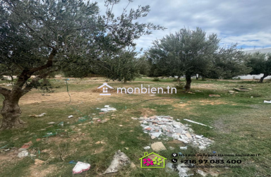 Terrain 476 m² a vendre a bhaier Hammam sousse