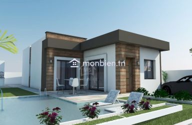 Villa sur plan avec piscine à vendre à Hammamet Sud 51355351