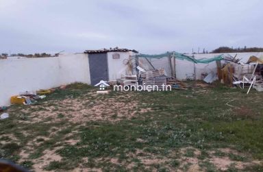 Terrain clôturé de 500 m² à vendre à 105 MD à Hammamet Sud 51355351