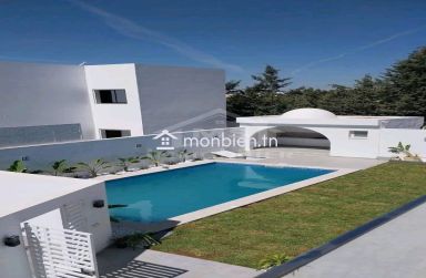 Villa toute neuve S+4 avec piscine à vendre à Hammamet Sud 51355351