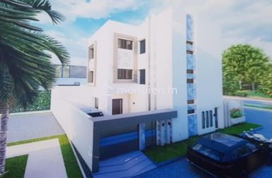 Excellent investissement sur Hammamet ville Villa + 4 studios