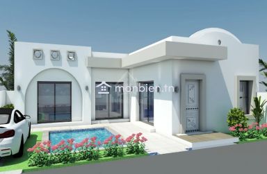 Une villa avec piscine encours de construction à vendre 51355351