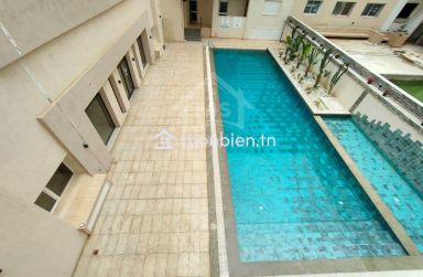 Location estivale: Appartement S+1 avec piscine à AFH Mrezga à louer 51355351