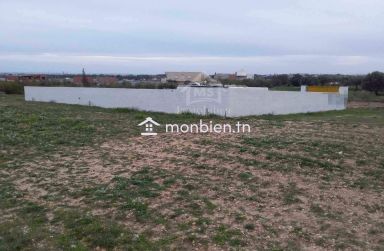 Terrain clôturé de 500 m² à vendre à 105 MD à Hammamet Sud 51355351