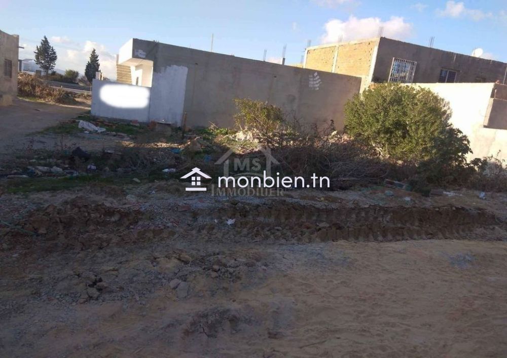 Lot de terrain de 250 m² à Hammamet Sud à vendre 51355351